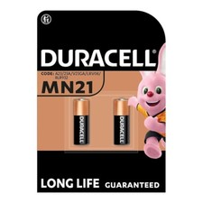 2 x Duracell MN21 A23 12V Alkaline Batteries 23A LRV08 K23A E23A V23GA 12 Volt