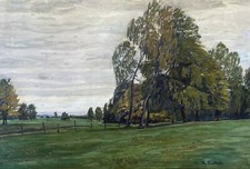 Rudolf Probst 1883 - 1960 "Hanover, near the Lister Church",