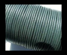 Round Leather Cord 100% Real String Lace Thong Necklace 1.5, 2mm for Jewellery