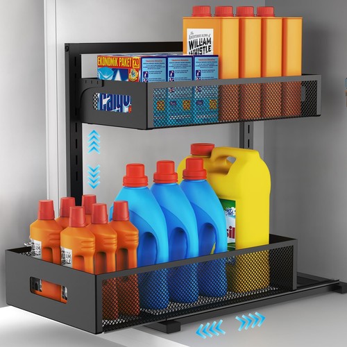 Under sink organizer - under, pull