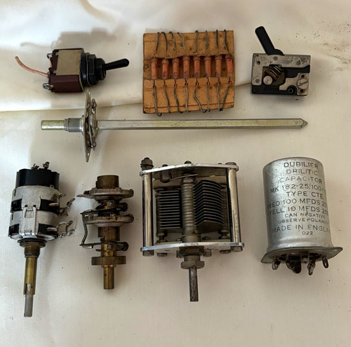 Dubilier vintage radio parts - dubilier,