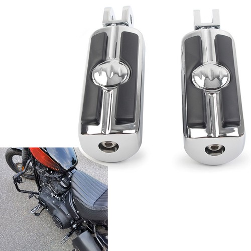 Front foot pegs - front, footrests