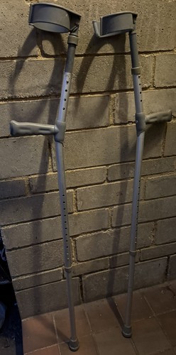 Unbranded elbow crutches pvc - unbranded,