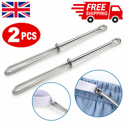 2pcs stainless steel elastic - 2pcs,