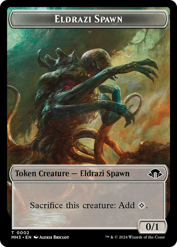 Mtg eldrazi spawn token - spawn,