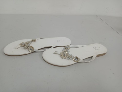 Ladies white thong style - thong,