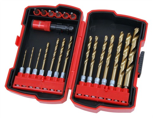 Piece drill screw bit set - piece, &
