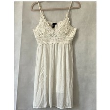 New Look White Crochet Lace
