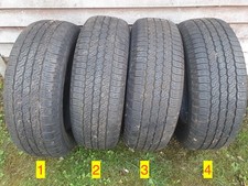 4 x Toyo Open tyres 245/65 R17 country M+S (mud and snow winter tyres)
