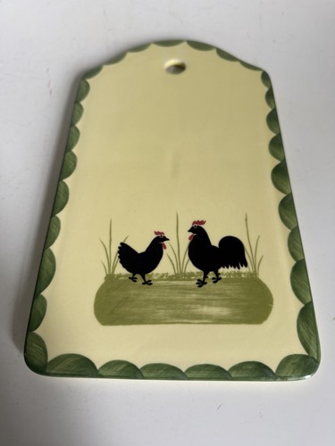 Zeller keramik rooster hen - zeller,