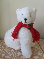 Polar Bear Glittered Christmas