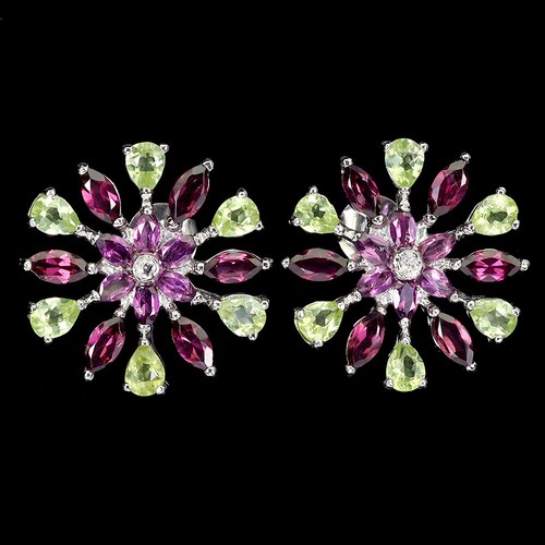 Summer 925 silver earrings - 925,