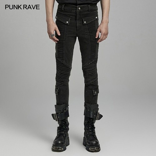 Punk rave men black - punk,
