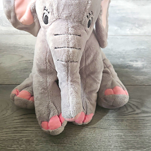 Teddy mountain grey elephant - teddy,