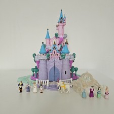1995 Bluebird Disney Polly Pocket Cinderella Enchanted Castle – Working Lights