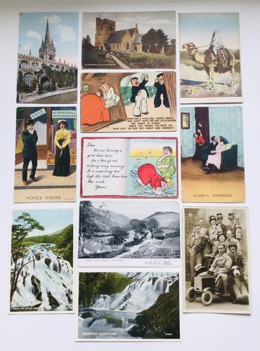 Vintage joblot postcards - vintage,