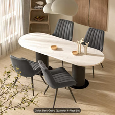 Dining room chairs set 4 - set, of