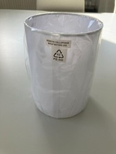 White lampshade for small lamp
