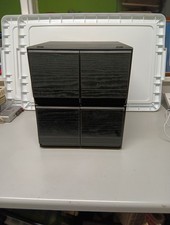CD STORAGE BOX 2 Drawers BLACK
