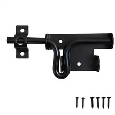 Solid Metal Fence Gate Lock