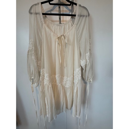 Chloe vintage cream lace - cream,