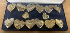 A Bundle of 14 Variety Club Gold Heart Charity Pin Lapel Brooch Badges