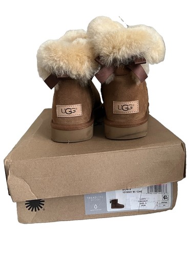 Ugg mini bailey bow brown - bailey,