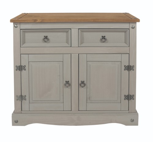 Greywashed corona solid pine - greywashed,