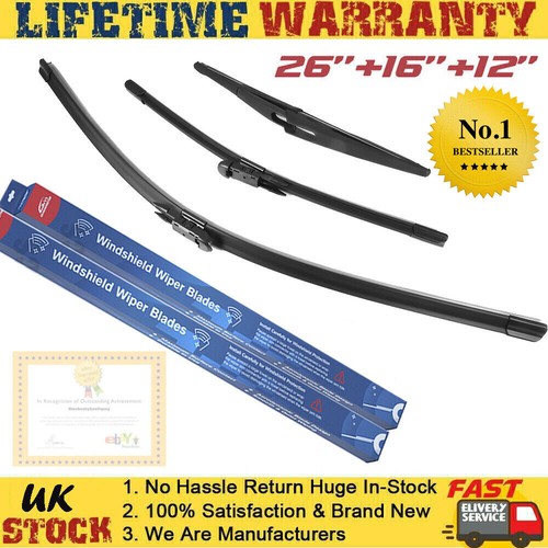 Windscreen wiper front rear - wiper, +