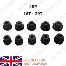 Steel pinion gear metal 48p - steel,
