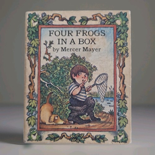 Four frogs box mercer - frogs, in