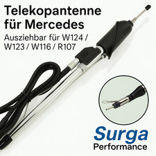 Car telescopic antenna for Mercedes-Benz W124 sedan/coupe/convertible
