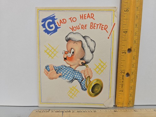 Grandma granny ear trumpet get - ear,