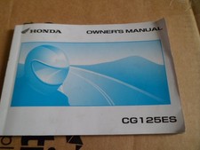 ⭐2006 HONDA CG125es CG125 ES CG 125 BRAZIL OWNER'S HANDBOOK MANUAL⭐ FREE POST⭐