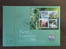 2009 ROYAL MAIL/MINT 250TH ANNIVERSARY KEW GARDENS 50P FDC No 06304