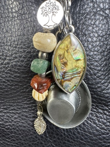 Bag charm keychain western - , hat