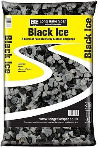 Black ice decorative - ice,