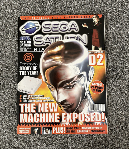 Sega saturn vintage magazine - sega,