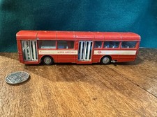 Dinky Toys AEC Single Deck Bus, No 283, 1971, Original, Red, Die-cast model