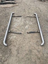 Nissan Qashqai Side steps J10 06-13 Chrome bars 5 seater stainless (NO BOLTS)
