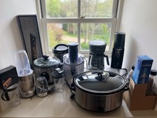 Kitchen Appliance Bundle, Blender, Juicer, Coffee, Soda stream, Steamer + More!
