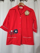 Vtg Womens Artists Smock