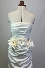 Augusta Jones Wedding Dress in box with detachable flowers