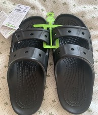 Ladies Crocs Baya Black Slip