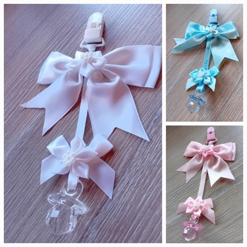 Double satin bow - dummy, pram