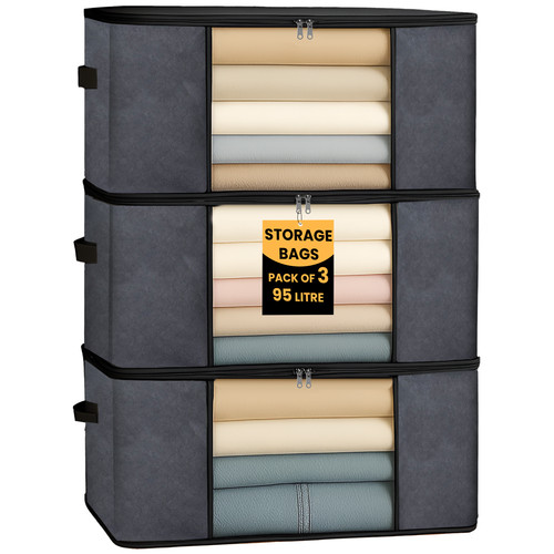 Clothes storage bags with - storage,