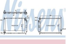 Nissens Radiator for Renault