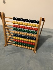 Wooden Colourful Abacus Toy