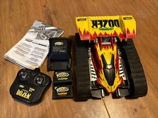 WORKING Vintage TYCO R/C Nitro Dozer TMH Flexpak Tractor Race Car Remote Control