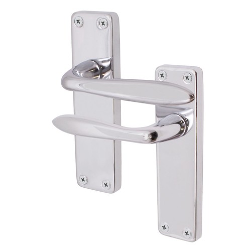 Chrome door handles modern - door,
